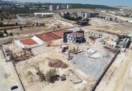 2 bin 500 metrekare alana tenis kompleksi kuruluyor