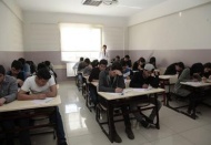 2 bin 296 öğrenci YGS tatbikatına katıldı