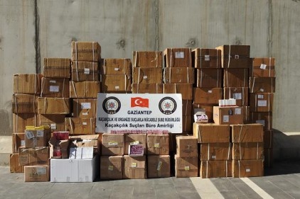 526 bin 115 paket gümrük kaçağı ilaç ele geçirildi 