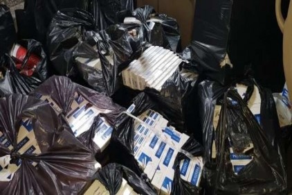 12 bin 700 paket gümrük kaçağı sigara ele geçirildi 
