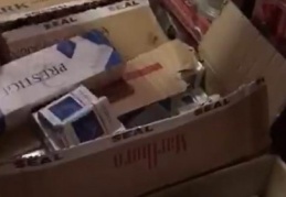 2 bin 290 paket gümrük kaçağı sigara ele geçirildi