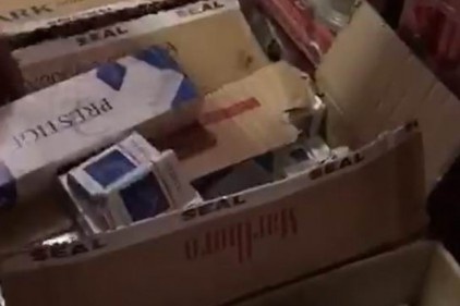 2 bin 290 paket gümrük kaçağı sigara ele geçirildi