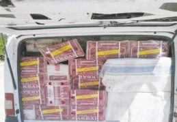 66 bin 850 paket gümrük kaçağı sigaraya el konuldu