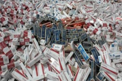 13 bin 589 paket kaçak sigara ele geçirildi 