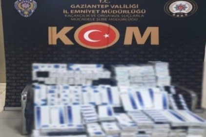 4 bin 200 paket kaçak sigara ele geçirildi
