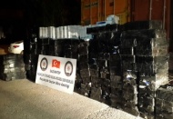 20 bin 100 paket kaçak sigara ele geçirildi
