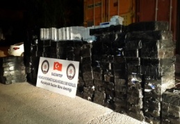 20 bin 100 paket kaçak sigara ele geçirildi 