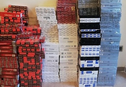 5 bin 145 paket kaçak sigara ele geçirildi 