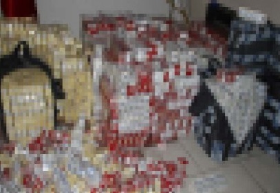 24 bin 510 paket kaçak sigara ele geçirildi