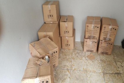11 bin 100 paket kaçak sigara ele geçirildi 