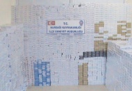 23 bin 620 paket kaçak sigara ele geçirildi