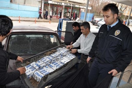 21 bin 180 paket kaçak sigara ele geçirildi