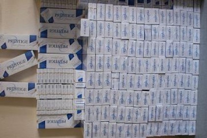 5 bin 740 paket sigara ele geçirildi