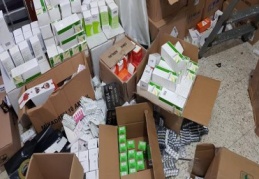 448 bin adet kaçak ilaç ele geçirildi