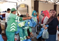 260 bin adet kurban atık poşeti dağıtıldı