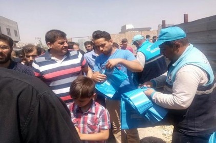272 bin adet kurban atık poşeti dağıtıldı