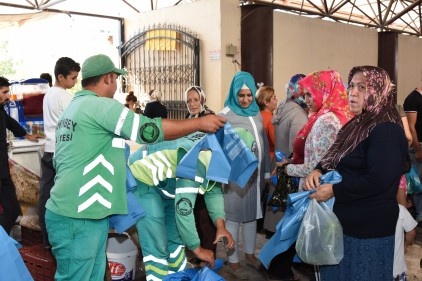 260 bin adet kurban atık poşeti dağıtıldı