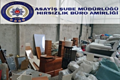 10 bin dolar değerindeki beyaz eşya lastik tamir atölyesinde bulundu