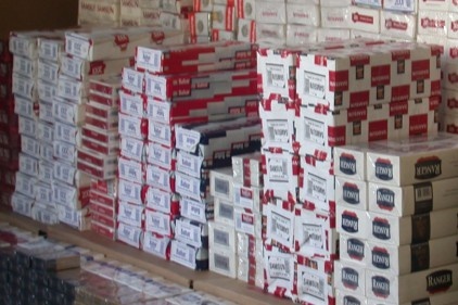 36 bin kaçak sigara yakalandı 