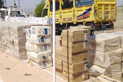 15 bin karton sigara jandarmaya takıldı