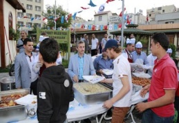 145 bin kişiye hayırseverlerle birlikte iftar yemeği ikramında bulunulacak