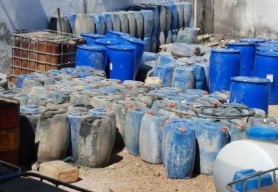 36 bin litre kaçak mazot ele geçirildi