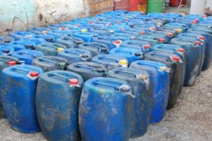 6 bin litre yakıt alev aldı