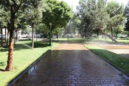 637 bin metrekare alanda su tasarrufu sağlandı