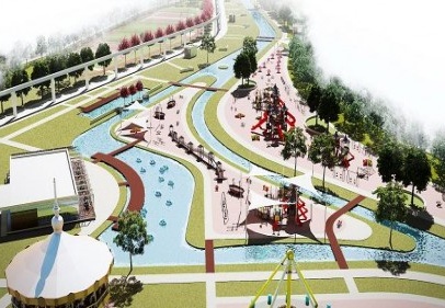 300 bin metrekare alanı kapsayan Yeşilvadi projesi sona yaklaştı