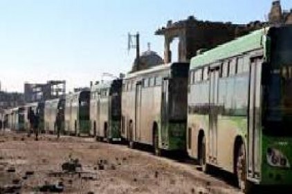 2 bin militan Halep&#8217;ten tahliye edildi