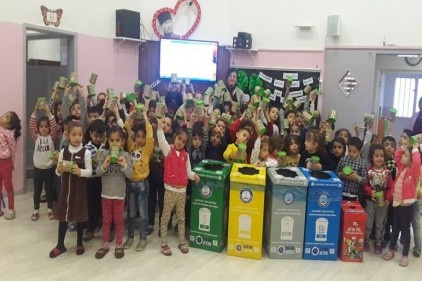 165 bin öğrenciye çevre eğitimi verildi