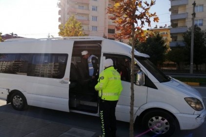 7 bin okul servisi denetlenerek 862 sürücüye ceza kesildi