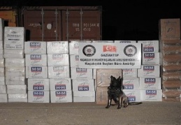 101 bin paket gümrük kaçağı sigara ele geçirildi 