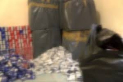 43 bin paket gümrük kaçağı sigara ele geçirildi