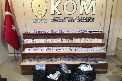 2 bin paket kaçak sigara ele geçirildi
