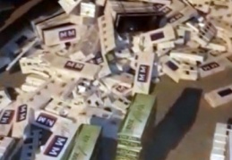 38 bin paket kaçak sigara ele geçirildi 