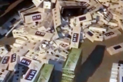 38 bin paket kaçak sigara ele geçirildi 