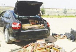 5 bin paket kaçak sigara ele geçirildi