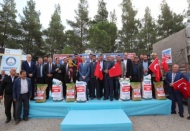 6 bin ton buğday ve arpa tohumu dağıtıldı
