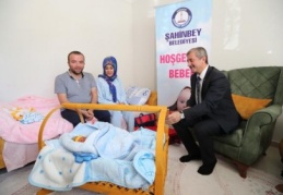110 bininci bebeğe 'hoş geldin bebek' sürprizi yapıldı