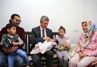 80 bininci bebeğe hoş geldin dedi