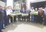 100 çiftçiye 4 milyon biber fidesi dağıtıldı