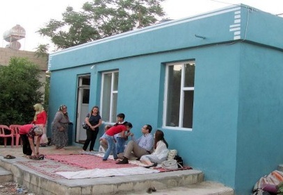 5 çocuk annesi dul kadın için ev yaptırıldı
