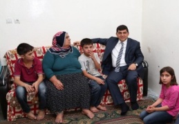 9 çocuklu ailenin sorunlarına çözüm aranıyor