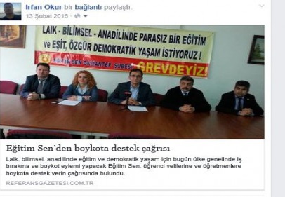 1200 eğitim çalışanı, facebook paylaşımları nedeniyle sorguya alınıyor