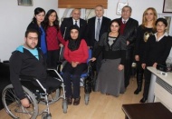 ‘Engelsiz Atölye'de inceleme yaptı