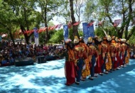 30 farklı halkoyunları ekibinde 442 çocuk yarıştı
