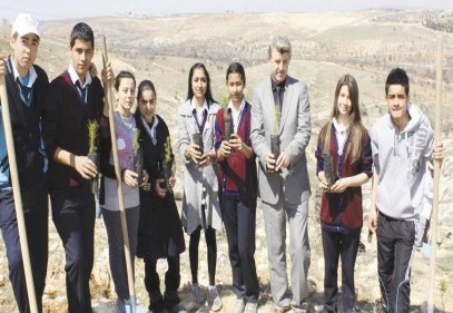 102 fidan daha toprağa kavuştu