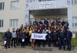 300 fidan toprakla buluştu