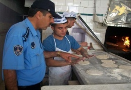 252 fırında gramaj ve hijyen ile ilgili denetim yapıldı